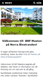 Mobile Screenshot of brfmasten.se