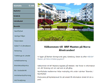Tablet Screenshot of brfmasten.se